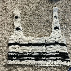 FP BEACH crochet top
